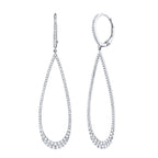 0.80CT 14K W/G DIAMOND EARRING