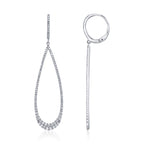 0.80CT 14K W/G DIAMOND EARRING