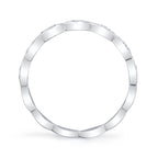 0.13CT 14K W/G DIAMOND LADY'S BAND