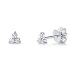 0.15CT 14K W/G DIAMOND STUD EARRING