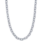 17.25CT 14K W/G DIAMOND PAVE LINK NECKLACE