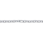 8.72CT 14K W/G DIAMOND PAVE LINK NECKLACE