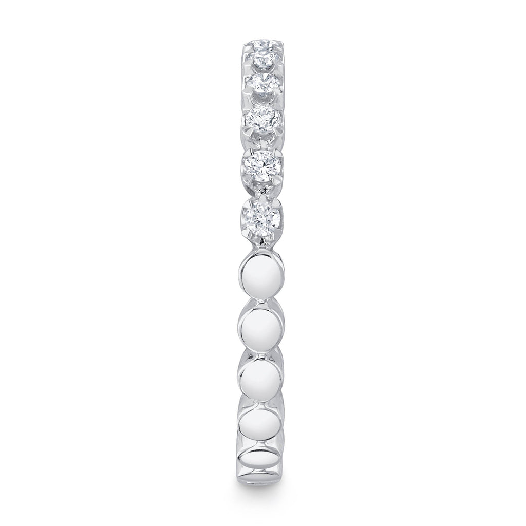 0.18CT 14K W/G DIAMOND LADY'S BAND