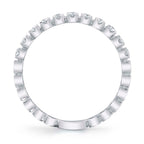0.18CT 14K W/G DIAMOND LADY'S BAND