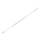 0.31CT 14K W/G DIAMOND CROWN SETTING BRACELET