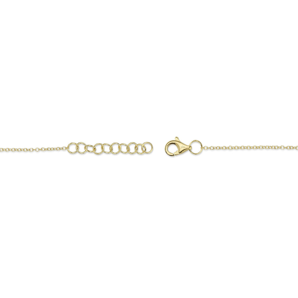 0.31CT 14K Y/G DIAMOND CROWN SETTING BRACELET