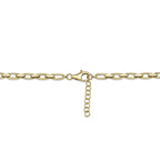 2.53CT 14K Y/G DIAMOND LINK NECKLACE