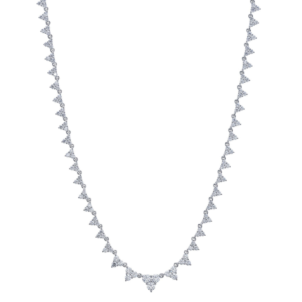 4.08CT 14K W/G DIAMOND NECKLACE