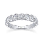 0.52CT 14K W/G DIAMOND LADY'S BAND