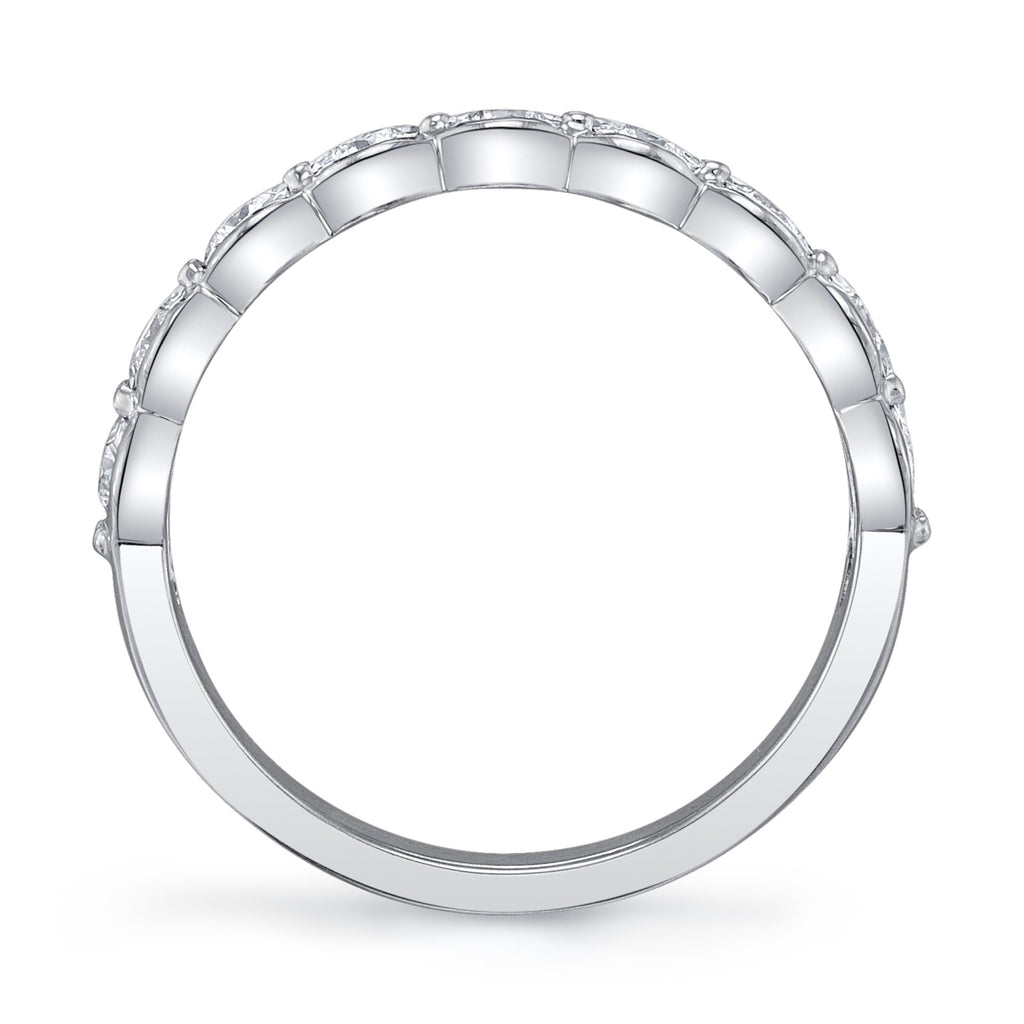 0.52CT 14K W/G DIAMOND LADY'S BAND