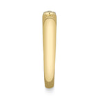 0.08CT 14K Y/G DIAMOND MARQUISE BEZEL BAND