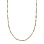 1.93CT 14K Y/G DIAMOND TENNIS NECKLACE