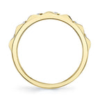 0.26CT 14K Y/G DIAMOND LADY'S BAND