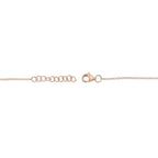 0.08CT 14K R/G DIAMOND BUTTERFLY BRACELET