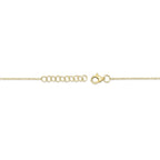 0.11CT 14K Y/G DIAMOND STAR OF DAVID BRACELET