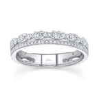 0.43CT 14K W/G DIAMOND LADY'S RING