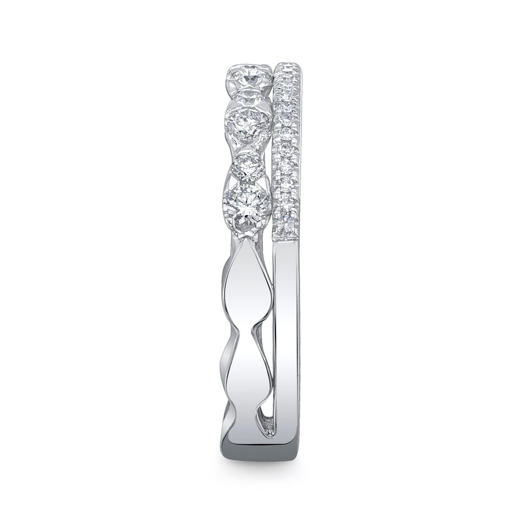 0.43CT 14K W/G DIAMOND LADY'S RING