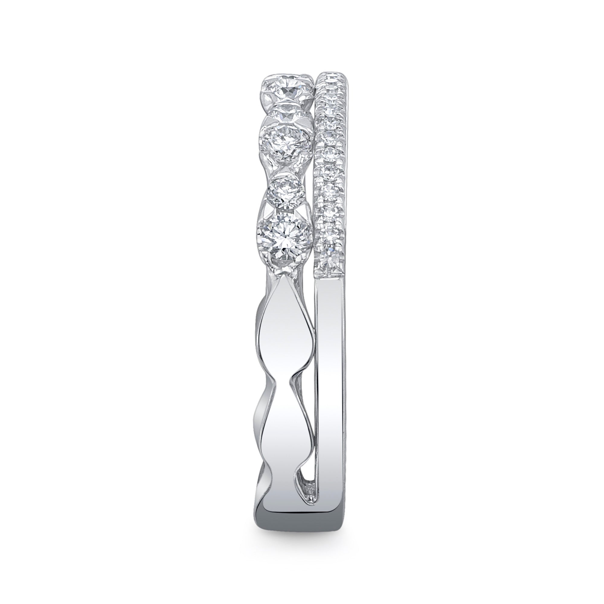 0.43CT 14K W/G DIAMOND LADY'S RING