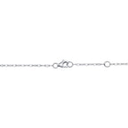 0.20CT 14K W/G 18" DIAMONDS BY THE YARD SPARKLE CHAIN NECKLACE