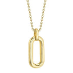 0.10CT 14K Y/G DIAMOND NECKLACE