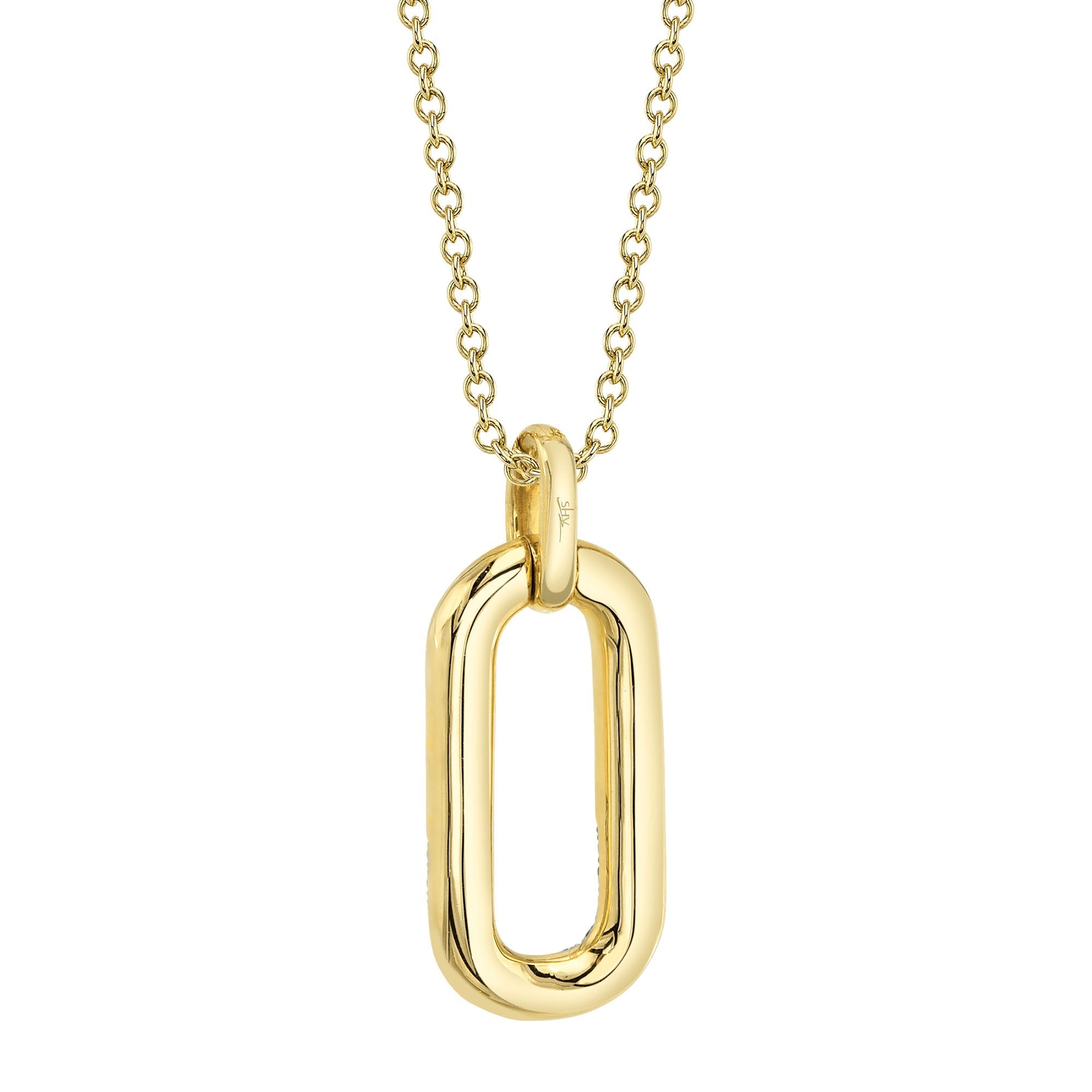 0.10CT 14K Y/G DIAMOND NECKLACE