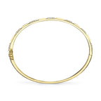 0.56CT 14K Y/G DIAMOND GEO CUT BANGLE