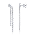 1.49CT 14K W/G DIAMOND EARRING