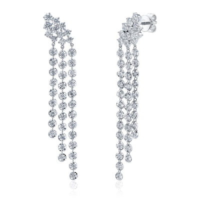 2.36CT 14K W/G DIAMOND EARRING