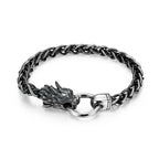 UB0043 - Dark Reign Oxidized Finish Sterling Silver Bracelet