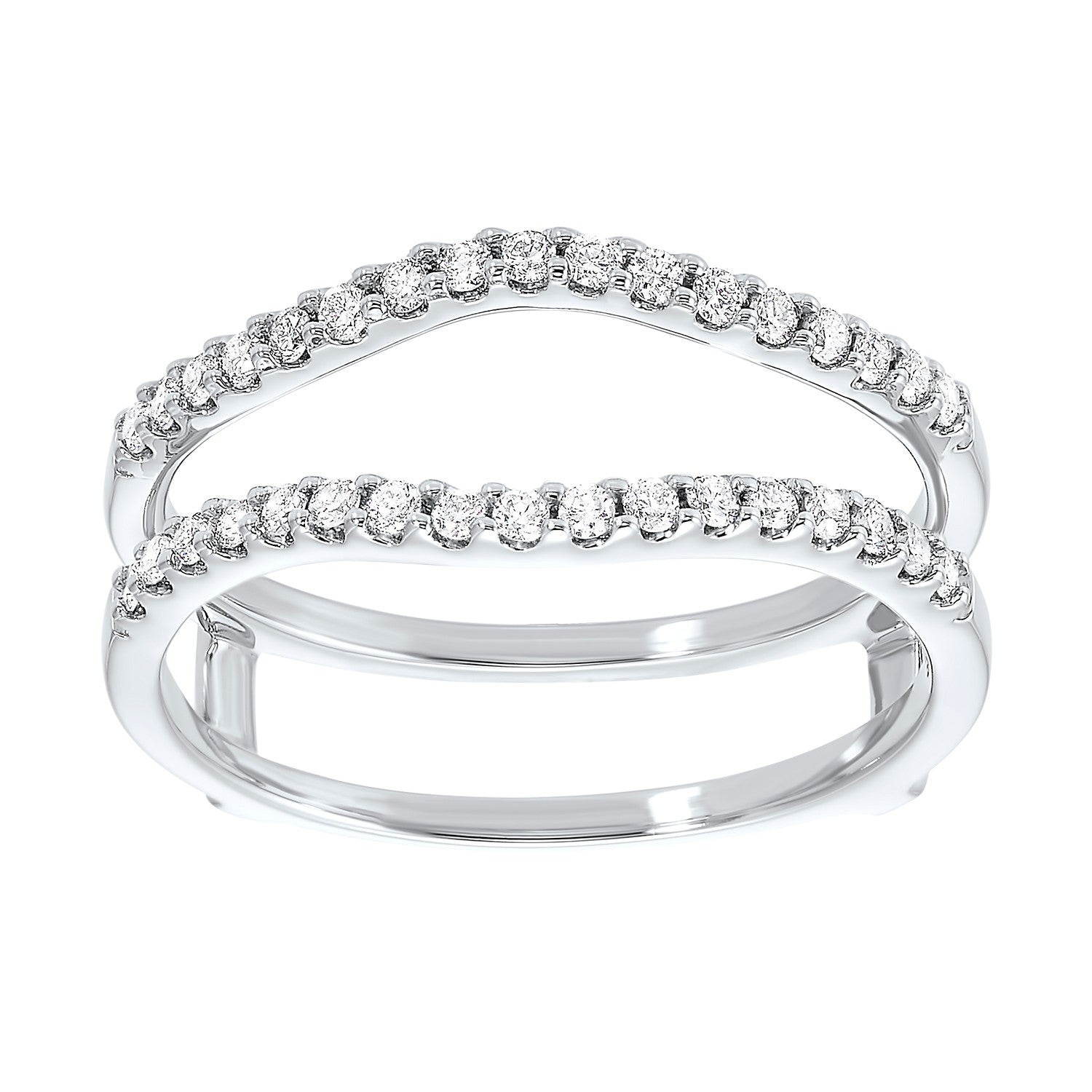 14Kt White Gold Diamond 1/3Ctw Ring