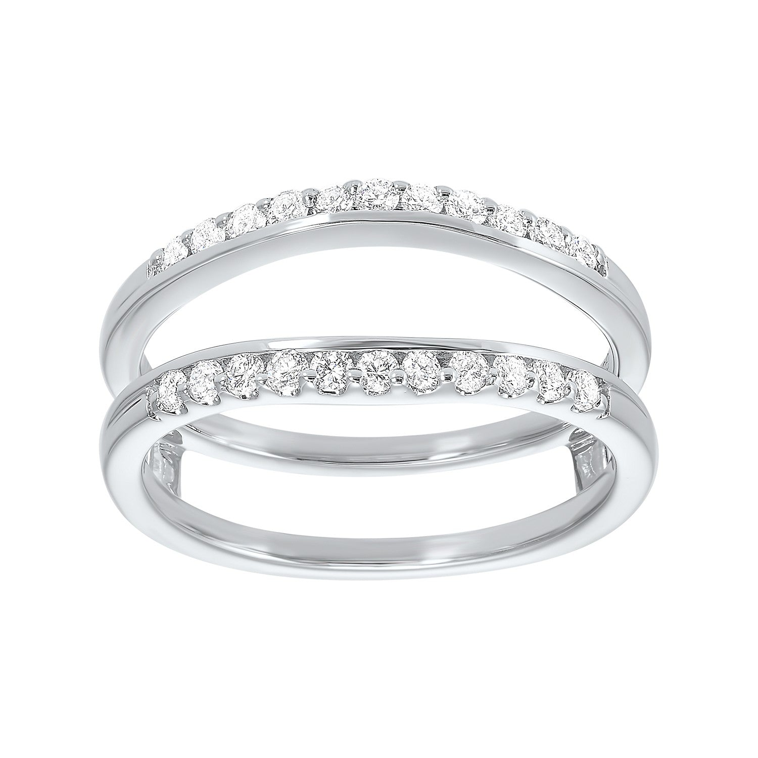 14Kt White Gold Diamond 1/3Ctw Ring