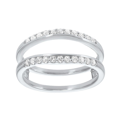14Kt White Gold Diamond 1/3Ctw Ring