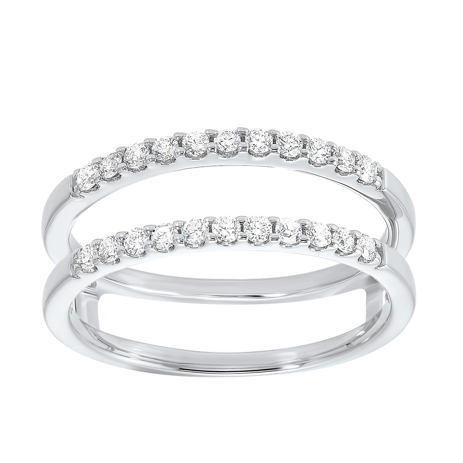 14Kt White Gold Diamond 1/3Ctw Ring
