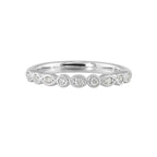 14Kt White Gold Diamond 1/10Ctw Ring