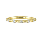 14Kt Yellow Gold Diamond 1/5Ctw Ring
