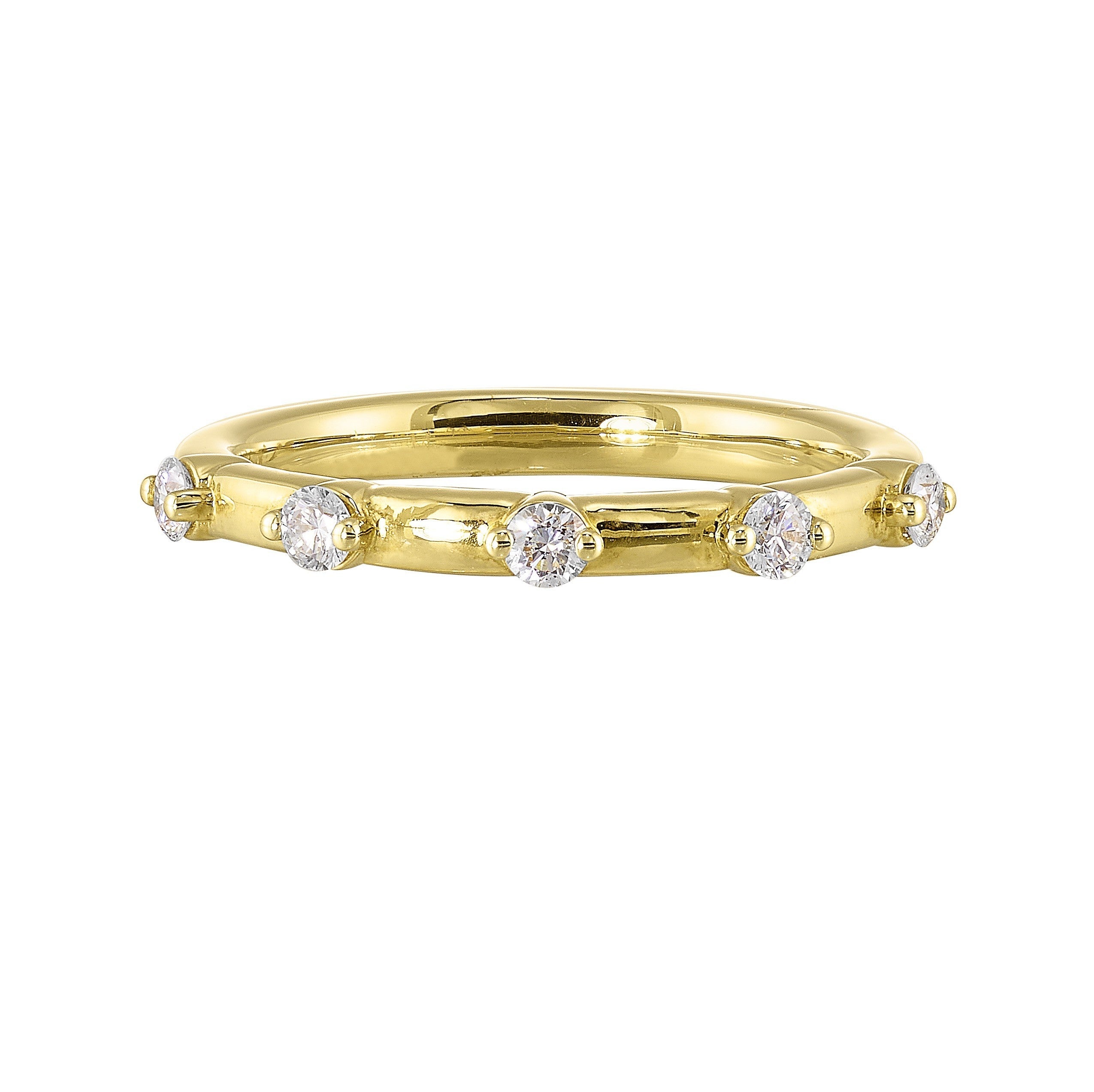 14Kt Yellow Gold Diamond 1/4Ctw Ring