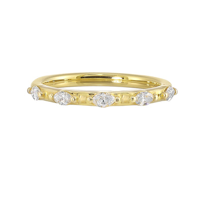 14Kt Yellow Gold Diamond 1/3Ctw Ring