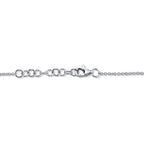 0.04CT 14K W/G DIAMOND PAVE HEART BRACELET