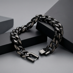 Black Stainless Steel 14mm Chain - 9 Inch