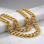 Gold Stainless Steel 14mm Chain - 22 Inch