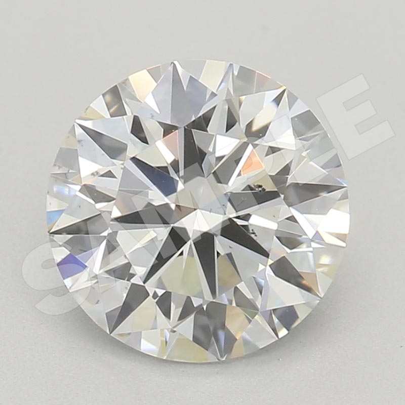 1.50 Carat Round IGI Natural Diamond, With Certificate ID 780669579