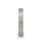 MESSALINA Flat Brushed Finish Tungsten Carbide Wedding Band - 4mm - 6mm