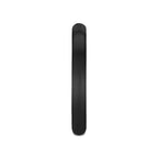 RAIDER Domed Brush Finished Black Tungsten Wedding Band - 2mm - 12mm