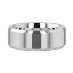 CORINTHIAN Beveled Tungsten Carbide Ring - 4mm - 12mm